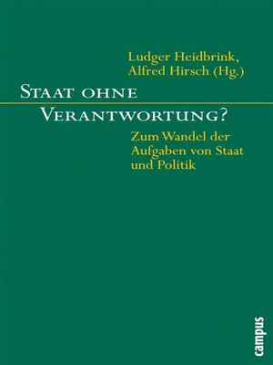 cover image of Staat ohne Verantwortung?